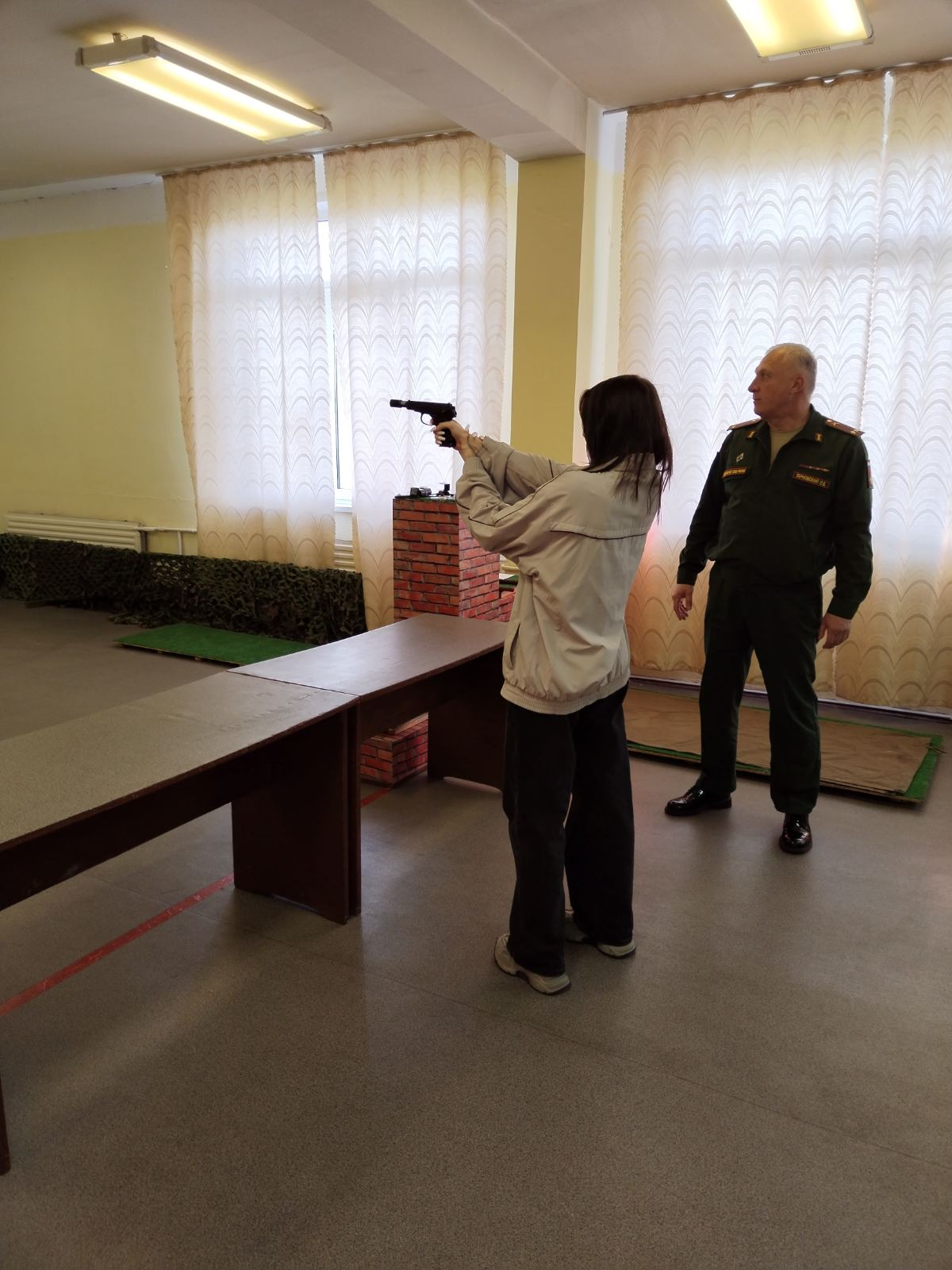 Экскурсия в военном учебном центре ТГУ